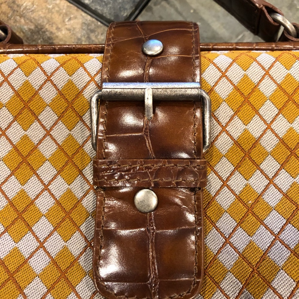 Cynthia Rowley Argyle satchel - Picture 2 of 4